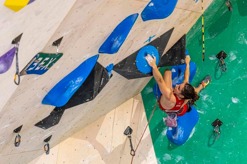 Poster World Climbing Europe Series, Bern: Lead - Finals Elite