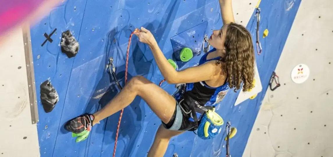 Poster Bächli Bergsport Youth Climbing Cup, Näfels: Lead Schweizer Meisterschaften - Final U17 Frauen & Männer