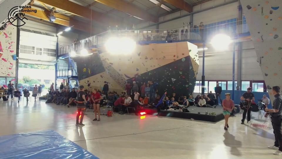 Poster Youth Climbing Cup, Niederwangen: Lead SM - Final U15